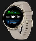 Garmin Venu 3S 010-02785-52 Smartwatch Digital Dial French Gray Silicone Band-4