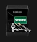 Geiger GE1167WT-SET Mother of Pearl Dial Stainless Steel Strap + Extra Strap and Bezel-1