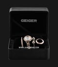 Geiger GE1173RG White Dial Rose Gold Stainless Steel Strap + Extra Bracelet and Bezel-2