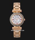 Geiger GE1174RG-SET Mother of Pearl Dial Rose Gold Stainless Steel Strap + Extra Strap and Bezel-0