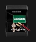 Geiger GE1174RG-SET Mother of Pearl Dial Rose Gold Stainless Steel Strap + Extra Strap and Bezel-1
