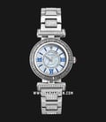 Geiger GE1174WT-SET Mother of Pearl Dial Stainless Steel Strap + Extra Strap and Bezel-0