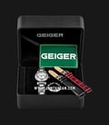 Geiger GE1174WT-SET Mother of Pearl Dial Stainless Steel Strap + Extra Strap and Bezel-1