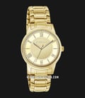 Giordano Classic 1813-22 Men Champagne Dial Gold Stainless Steel Strap-0