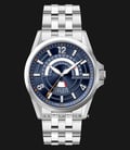 Giordano GD-1090-11 Blue Dial Stainless Steel Strap-0