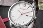 Giordano GD-1115-01 White Dial Brown Leather Strap-2