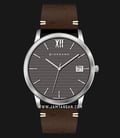 Giordano GD-1115-03 Grey Dial Brown Leather Strap-0