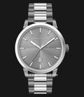 Giordano GD-1116-44 Grey Dial Stainless Steel Strap-0