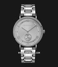 Giordano Eleganza GD-1154-11 Men Silver Dial Stainless Steel Strap-0