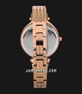 Giordano Classic GD-2070-11 Ladies White Dial Rose Gold Mesh Stainless Steel Strap-2