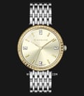 Giordano GD-2096-11 Champagne Dial Stainless Steel Strap-0