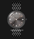 Giordano GD-2096-33 Grey Dial Black Stainless Steel Strap-0