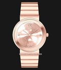 Giordano GD-2097-11 Rose Gold Dial Rose Gold Stainless Steel Strap-0