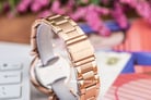 Giordano GD-2101-11 Silver Glitter Dial Rose Gold Stainless Steel Strap-4