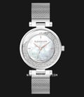 Giordano GD-2105-11 Silver Mother of Pearl Dial Stainless Steel Strap-0