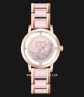 Giordano GD-2109-22 Pink Mother of Pearl Dial Dual Tone Stainless Steel with Ceramic Strap-0