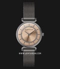 Giordano GD-2119-33 Taupe Dial Grey Stainless Steel Strap-0