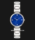 Giordano Eleganza GD-2128-11 Ladies Blue Dial Stainless Steel Strap-0