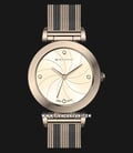 Giordano Fashionista GD-2140-22 Ladies Gold Dial Dual Tone Stainless Steel Strap-0