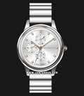Giordano Fashionista GD-2141-11 Ladies Silver Dial Stainless Steel Strap-0
