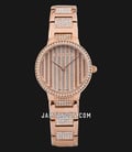 Giordano Fashionista GD-2149-44 Ladies Dual Tone Dial Rose Gold Stainless Steel Strap-0