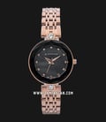 Giordano R4005-33 Ladies Grey Mother Of Pearl Dial Rose Gold Stainless Steel Strap-0