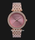 Giordano R4006-22 Ladies Sunray Pink Dial Rose Gold Stainless Steel Strap-0
