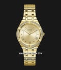 Guess Cosmo GW0033L2 Ladies Gold Dial Gold Tone Stainless Steel Strap-0
