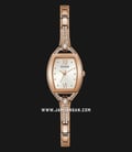 Guess Bella GW0249L3 White Sunray Dial Rose Gold Stainless Steel Strap-0