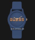 Guess Rally GW0266G3 Blue Dial Blue Silicone Strap-0