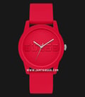 Guess Rally GW0266G5 Red Dial Red Silicone Strap-0
