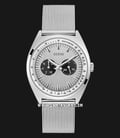 Guess Blazer GW0336G1 Wristwatches Silver Tone Stainless Steel Mesh Strap-0