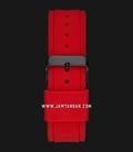 Guess Charter GW0362G4 Black Sunray Dial Red Silicone Strap-2