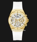 Guess Eco Friendly GW0409L2 Ladies Skeleton Dial Clear Silicone Strap-0