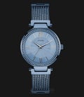 Guess U0638L3 Women Blue Dial Blue-tone Stainless Steel G-Link-0