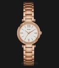 Guess U0767L3 Women Iconic White Dial Rose Gold-tone Stainless Steel Watch-0