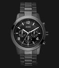 Guess U15061G1 Men Chronograph Black Dial Black IP Stainless Steel Watch-0