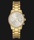 Guess W0623L3 Women Iconic White Dial Gold-tone Multi-function Watch-0