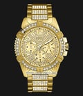 Guess Frontier W0799G2 Gold Dial Stainless Steel Strap-0