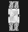 Guess Mod Heavy W1117L1 Ladies Silver Dial Stainless Steel Strap-0