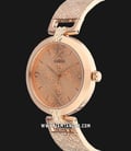 Guess W1228L3 Ladies Rose Gold Dial Rose Gold Tone Stainless Steel Strap-1
