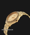 Guess Anna W1280L2 Ladies Champagne Dial Gold Tone Stainless Steel Strap-1