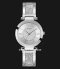 Guess Aurora W1288L1 Ladies Silver Dial Stainless Steel Strap-0