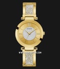 Guess Aurora W1288L2 Dual Tone Dial Gold Stainless Steel Strap-0