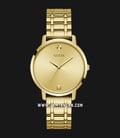 Guess Nova W1313L2 Gold Dial Gold Tone Stainless Steel Strap-0