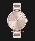 Hugo Boss Allusion 1502418 Ladies Rose Gold Dial Rose Gold Stainless Steel Strap-0