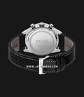 Hugo Boss Pilot Edition 1513853 Men Chronograph Black Dial Black Leather Strap-2