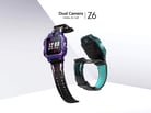 Imoo Z6 IMOO-Z6-Emerald Digital Dial Dual Color Rubber Strap-2