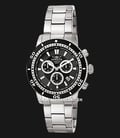 INVICTA Specialty 1203 Chronograph Black Dial Stainless Steel Strap-0
