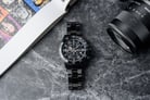 INVICTA Specialty 14880 Men Chronograph Black Dial Black Stainless Steel Strap-6